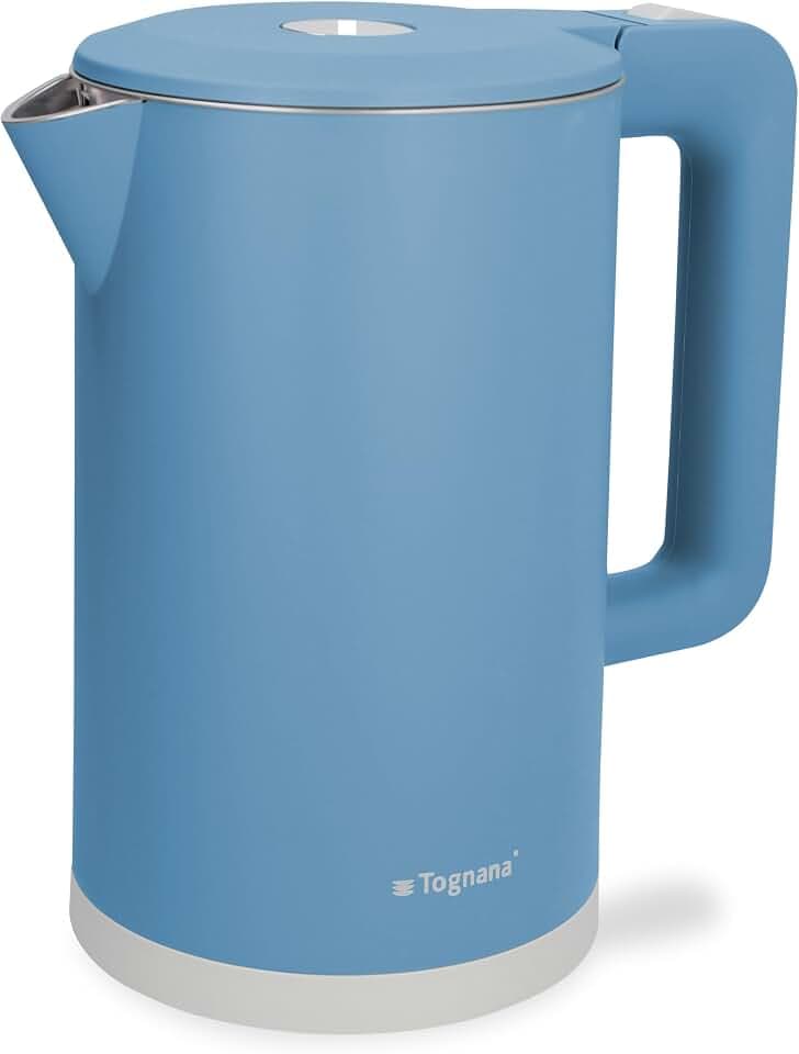 Tognana Iridea, Wasserkocher 1,7 L, Kunststoff-Edelstahl, Zuckerguss