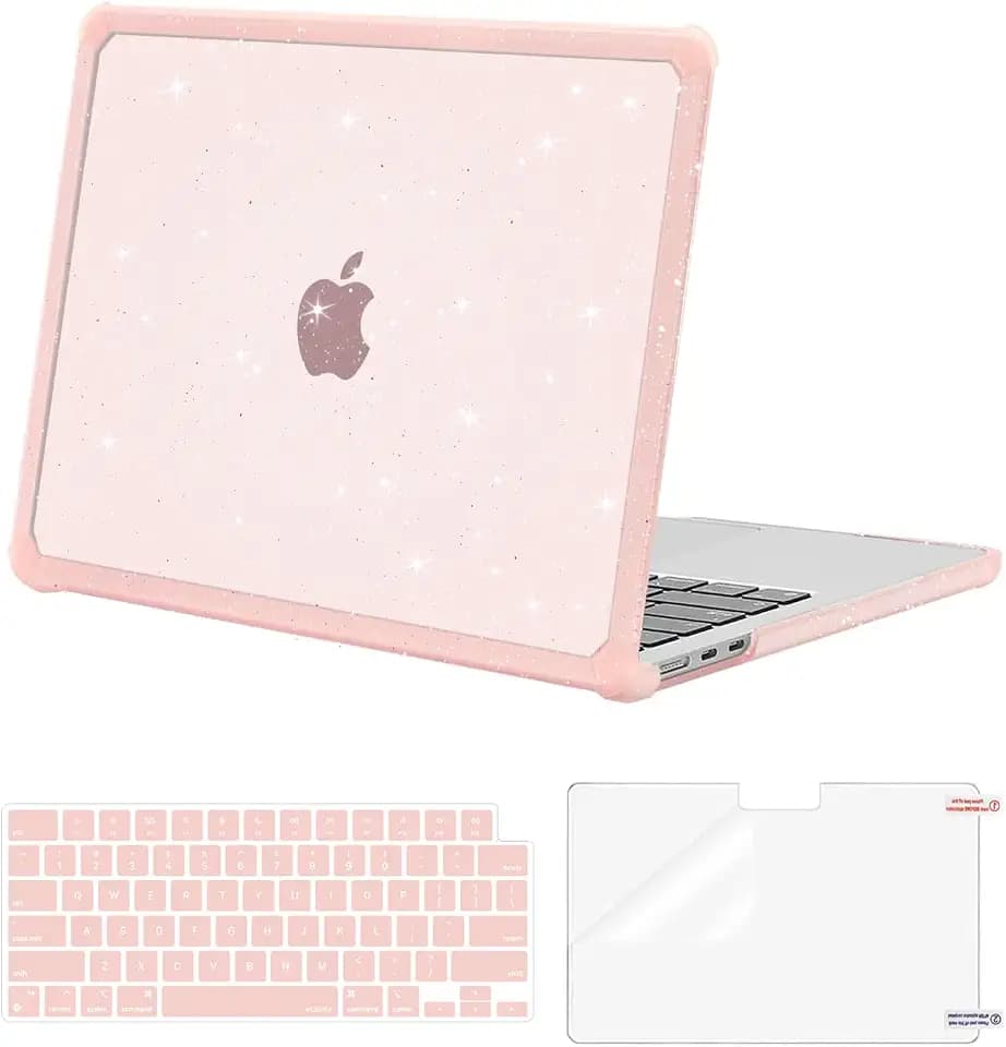 MOSISO Compatible with MacBook Air 13 inch Case M5 M4 M3 M2 2026-2022