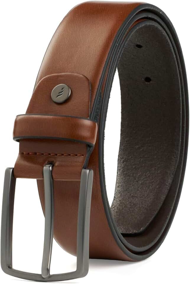 FENIX NEW YORK Gürtel Herren in verschiedenen Farben nickelfreie Schnalle 35 mm breit, nachhaltiger, kürzbarer & verstellbarer Herrengürtel, perfekt für Anzug & Jeans