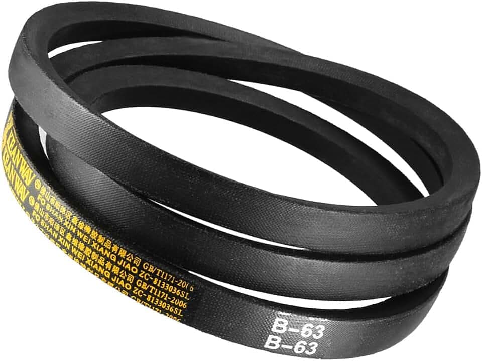 B-63 Keilriemen 63" Innenlänge x 17mm Breite x 11mm Dicke Schwarz