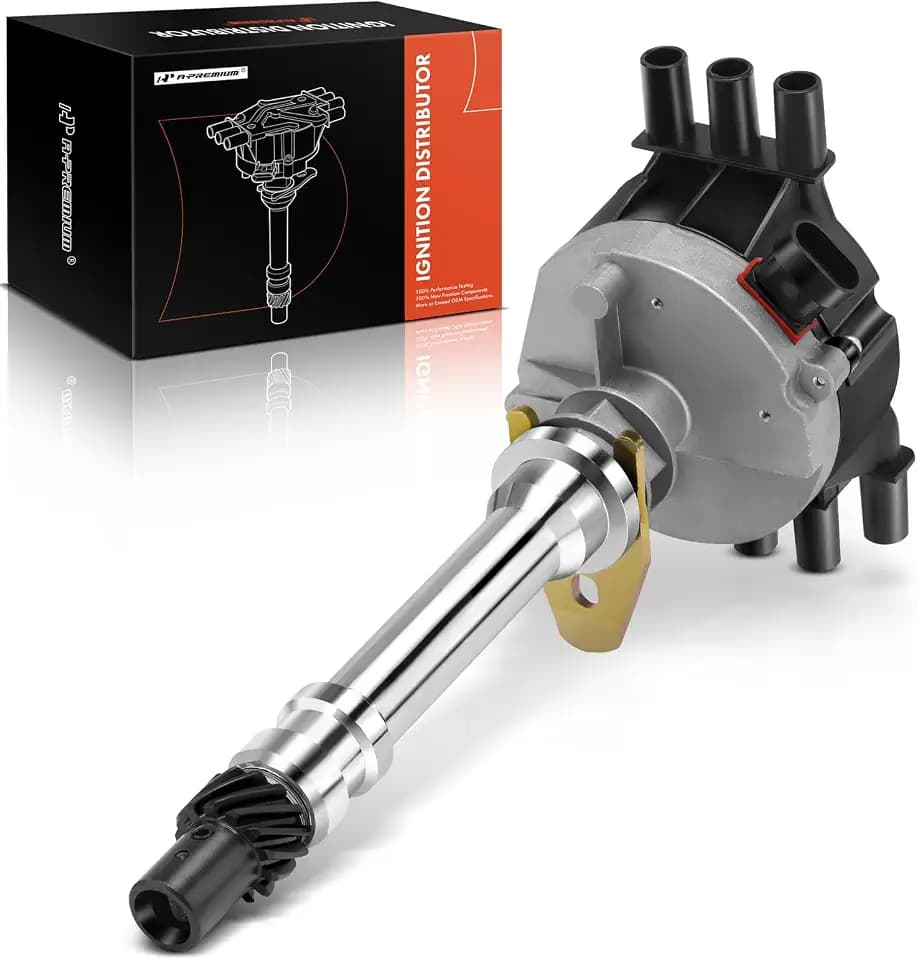 A-Premium Ignition Distributor with Cap and Rotor, 4.3L V6, 3 Blades