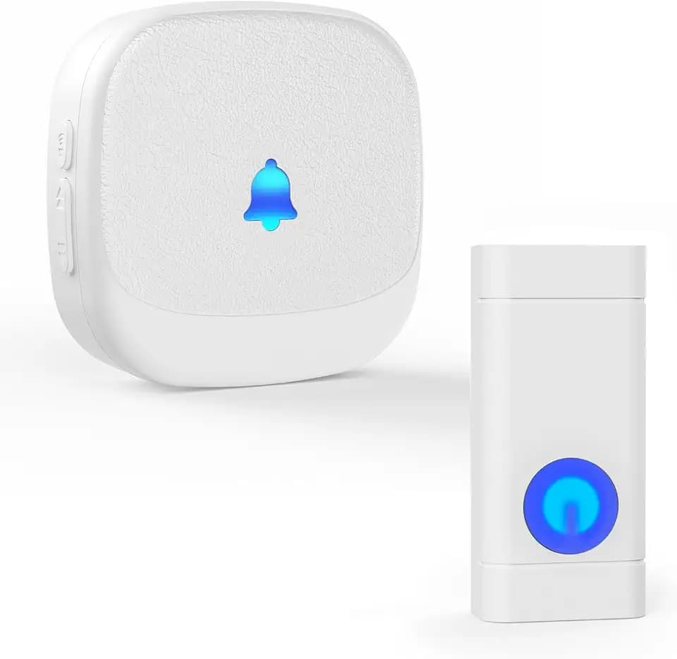 Doorbell Wireless Classroom Doorbell, Door Bells Ringer Chimes Wireless