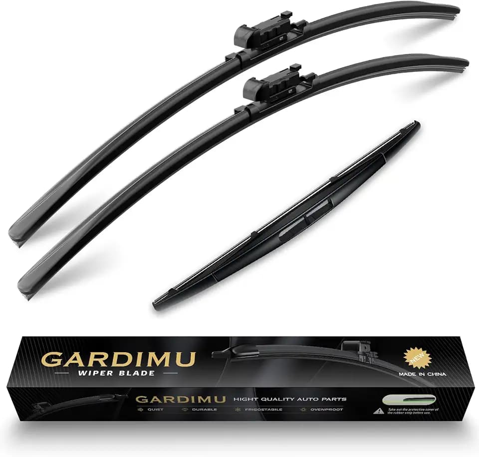 Front and Rear Windshield Wipers for Cadillac Escalade 2007-2013
