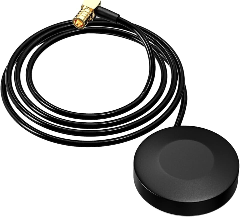 DAB Antenne Auto SMB Anschluss Digitale DAB Autoradio Scheibenkleber Antenne DAB Antenne SMB Adapter Kable für Auto Digital Radio Pioneer, Kenwood, JVC, Alpine,AiliTech