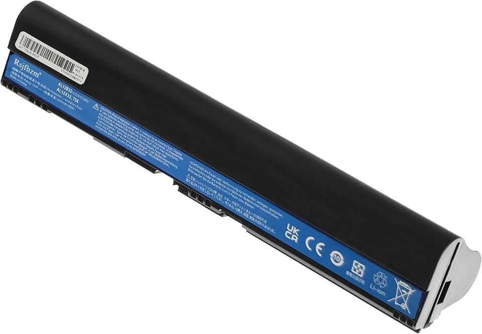 2600mAh AL12B32 Laptop Ersatz Akku für Acer Aspire One 725 756