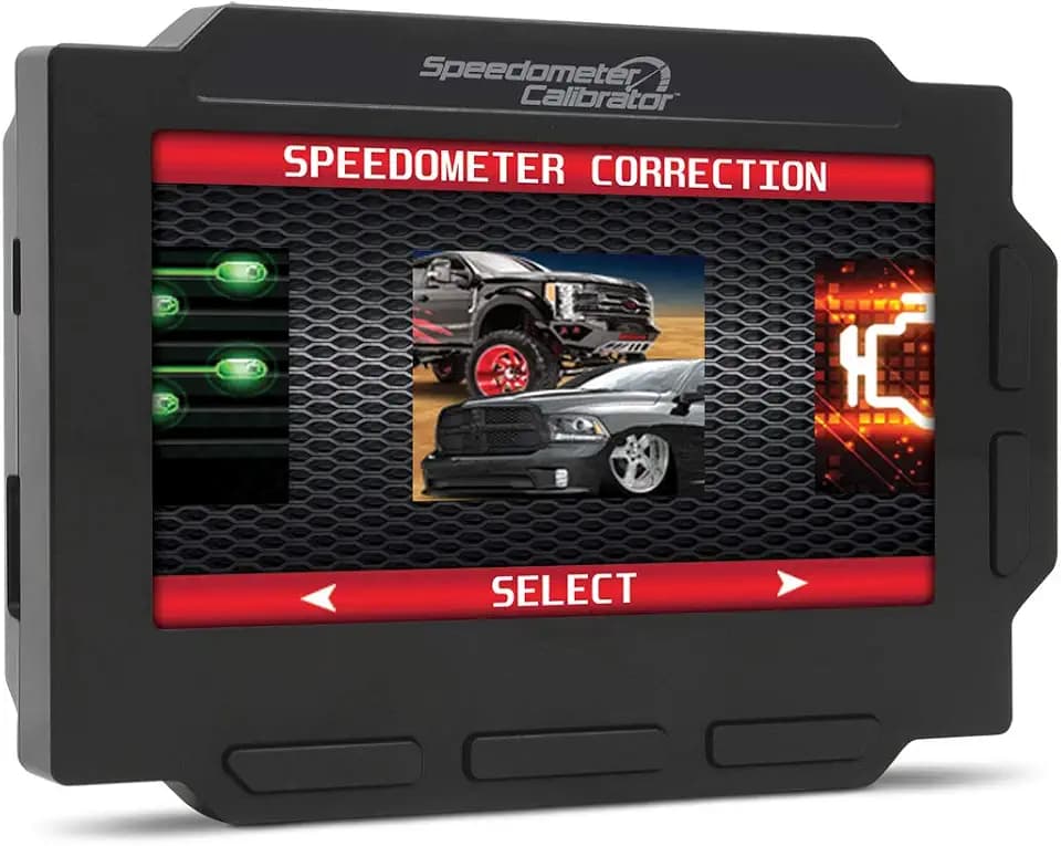 Hypertech 3350 Speedometer Calibrator with Color Screen, Black