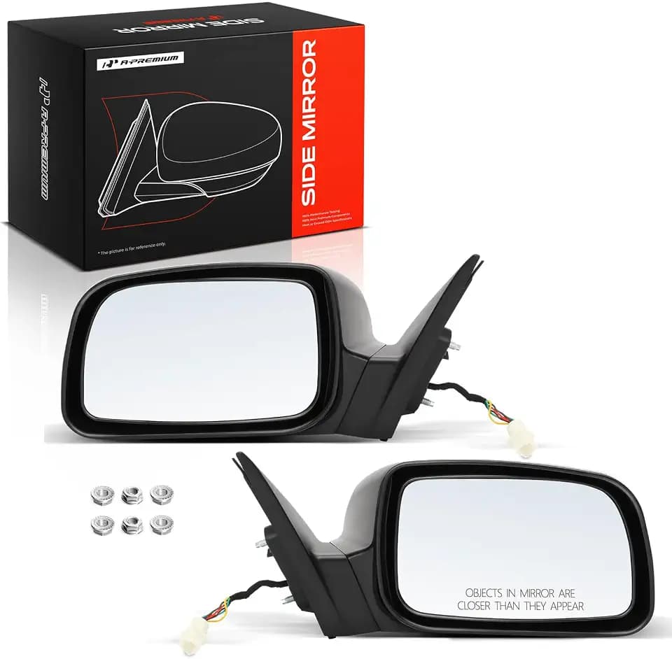 A-Premium Pair (2) Driver and Passenger Side Power Door Mirror