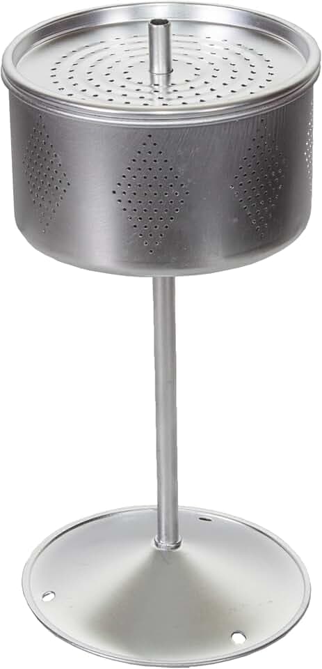 Aluminum Percolator Stem,Silver,9" L x 4.25" W x 4.25" H