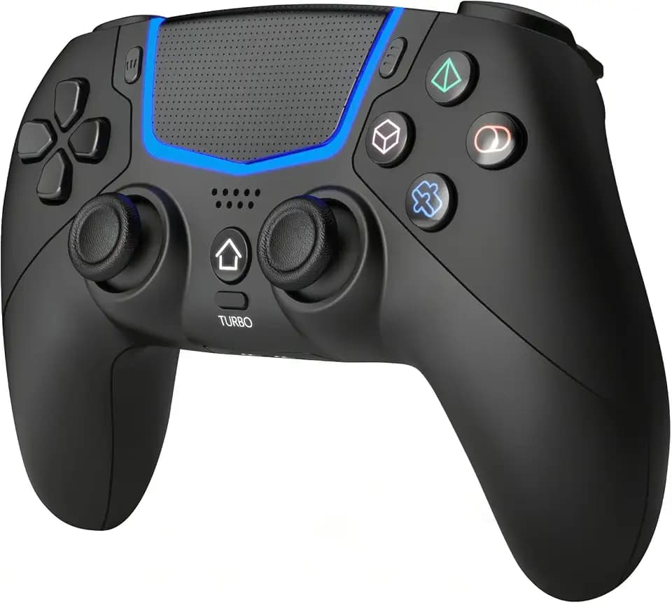 BETMI Wireless Controller for PS-5/Pro/Slim/PC with Hall Joysticks (Black)