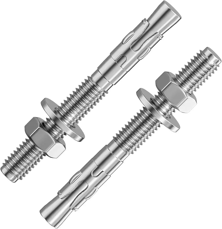 10 Stück Schwerlastdübel M8 x 80mm Bolzenanker Edelstahl A2 V2A Ankerbolzen