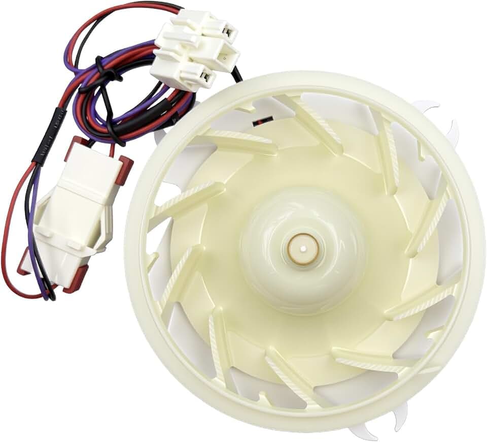 EAU64824401 Refrigerator Evaporator Fan Motor Assembly, Suitable for LG Kenmore refrigerators, DC Freezer Compartment Fan Motor, Replacement for Models EAU61505013, EAU65089701, ADJ73252237, etc.