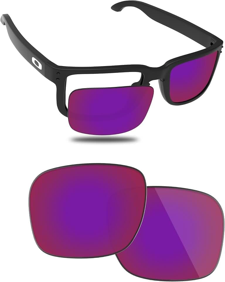 Fiskr Polarized Lenses Replacement Compatible with Oakley Holbrook XS OJ9007 53mm Sunglass, Impact Resistant & Perfect Fit