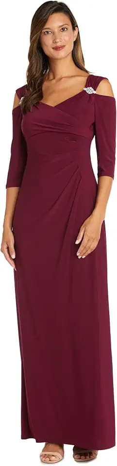 R&M Richards Women's Bijou De Nuit Gown
