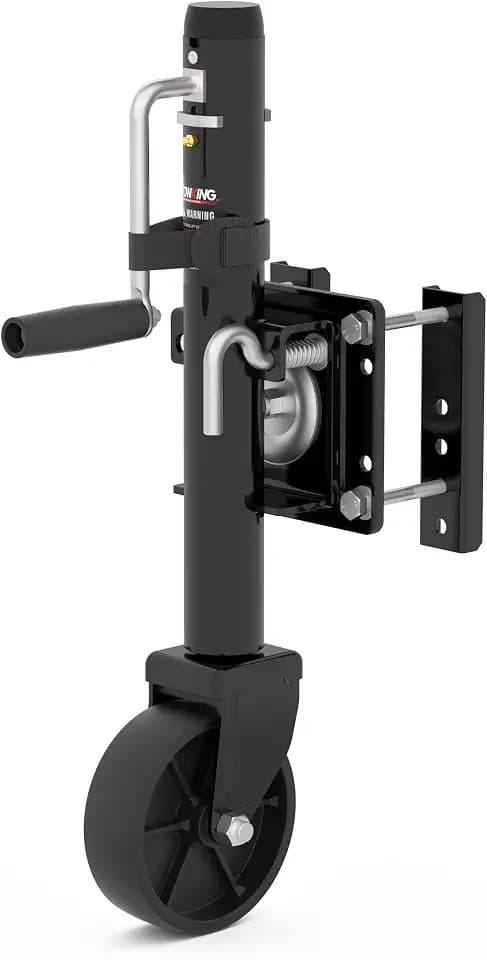 1200lbs Boat Trailer Jack with Wheel,10" Lift, Utility Trailer Jack