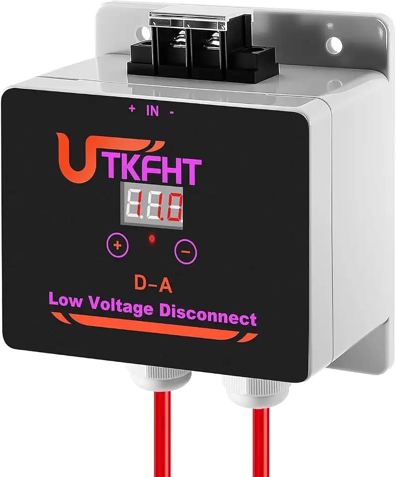 Low Voltage Disconnect Controller 12V-40V DC-AC Battery Protection Module