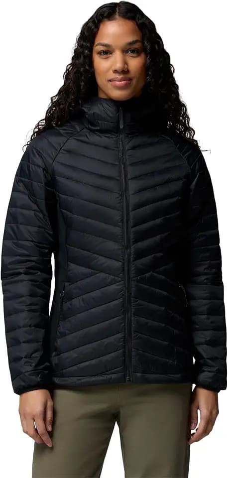 Columbia Powder Pass III Hybrid Hdd Jkt, Steppjacke mit Kapuze für Damen