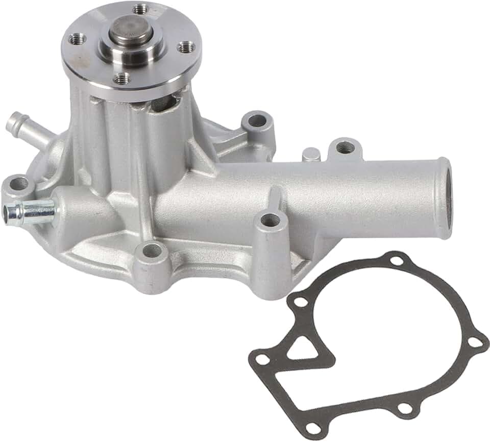 1G910-73030 1G910-73340 Water Pump W/Gasket 2 Pipes for Kubota RTV1100 RTV1100CW RTV1100CW9 RTV1100CWX RTV-X1120 RTV1140CPX RTV-X1140 Utility Vehicle KX41-2 KX61-2 F2560 F3680 F3990