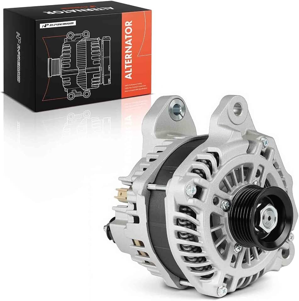 A-Premium Alternator, 12V 180A 6-Groove Pulley Clockwise