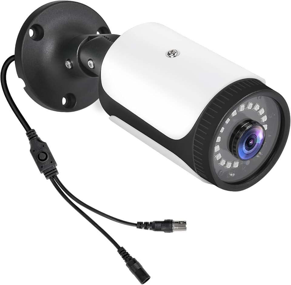 Weitwinkel Überwachungskamera 180 Grad analoge HD 1080P Schwarze Bullet Kamera außen wasserdicht Nachtsicht CVI, TVI, AHD, 960H CVBS Analog kameras bnc