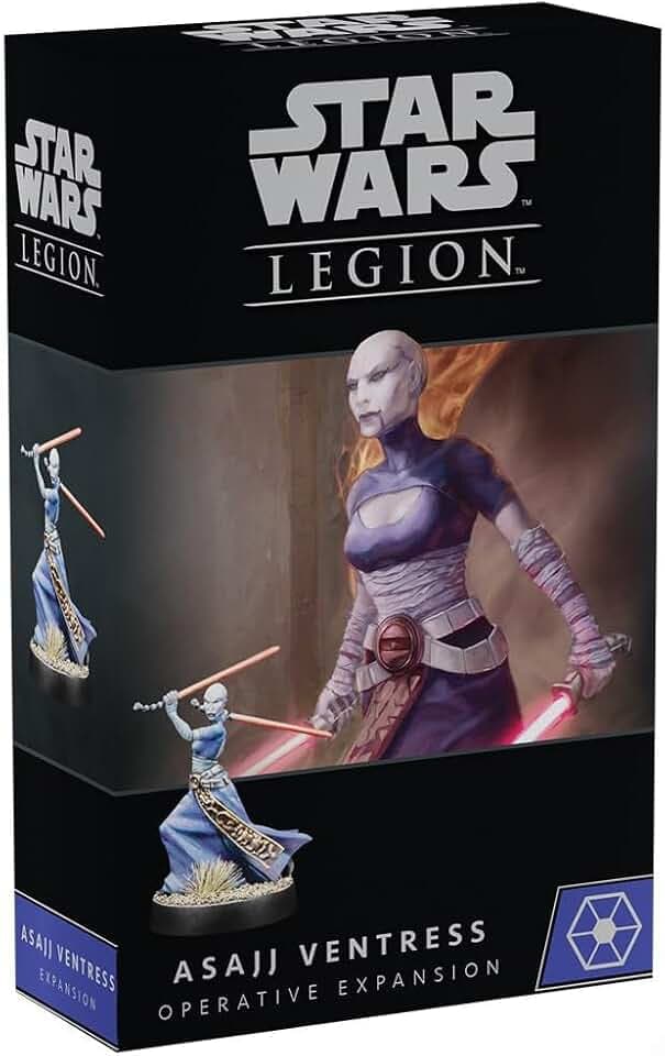 Star Wars Legion Asajj Ventress Operative Erweiterung,Zwei Spieler Miniaturen Kampfspiel,durchschnittliche Spielzeit 3 Stunden,hergestellt von Atomic Mass Games