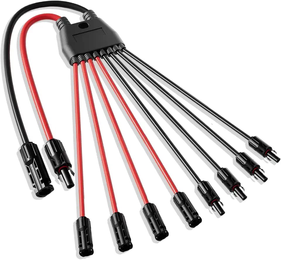 ECO-WORTHY 2 to 8 Integrated Solar Y Branch Parallel Connector Kit