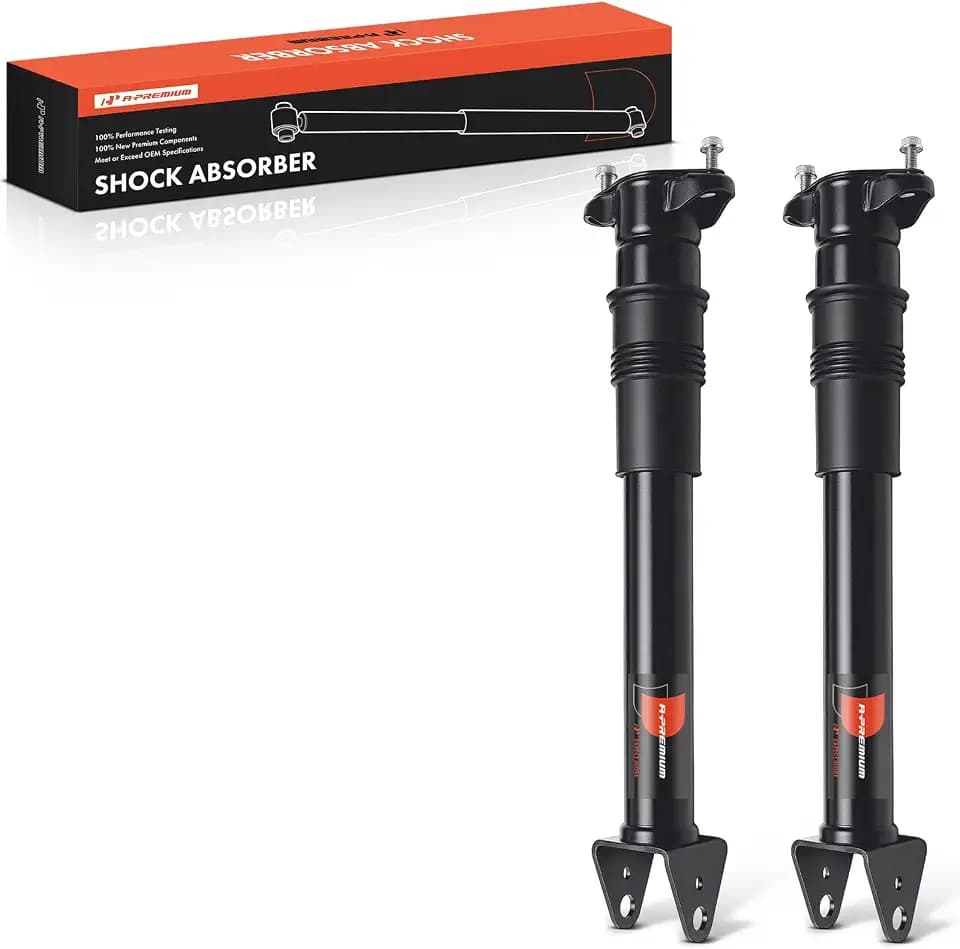 A-Premium Rear Shock Absorbers, Set of 2 - Compatible with Mercedes-Benz