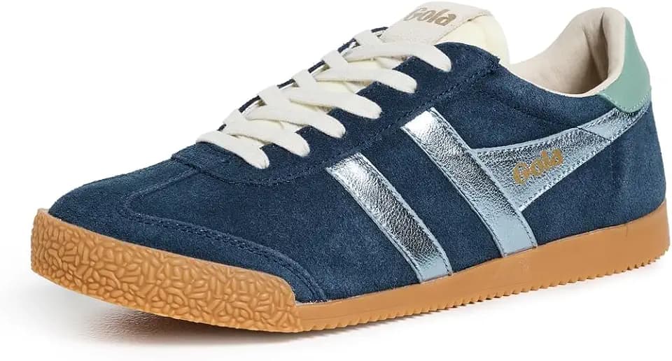 Gola Women's Elan Glitz Suede Sneakers