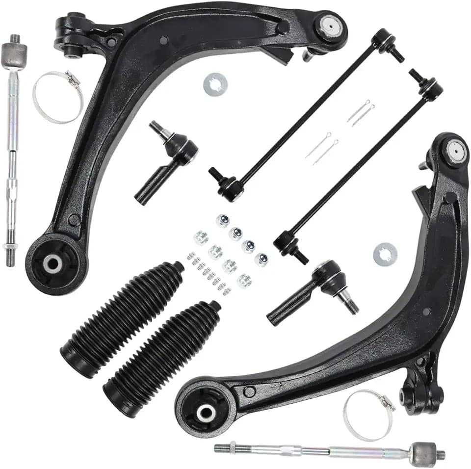 10pcs Front Suspension Kit Lower Control Arm