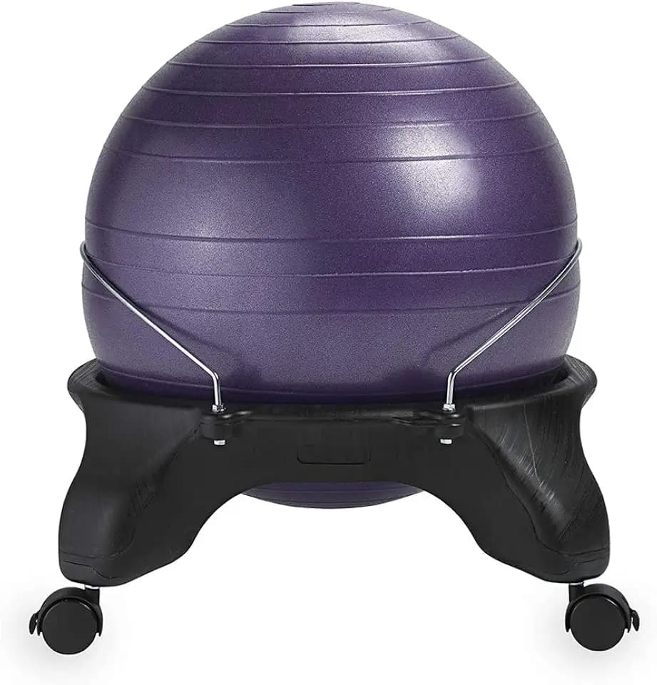 Gaiam Classic Balance Ball Chair, Stability Seat