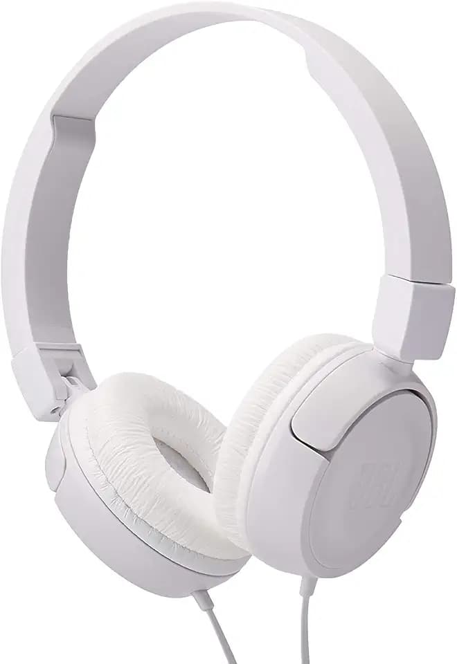 JBL Pure Bass Sound T450 Wired On-Ear-Kopfhörer weiß