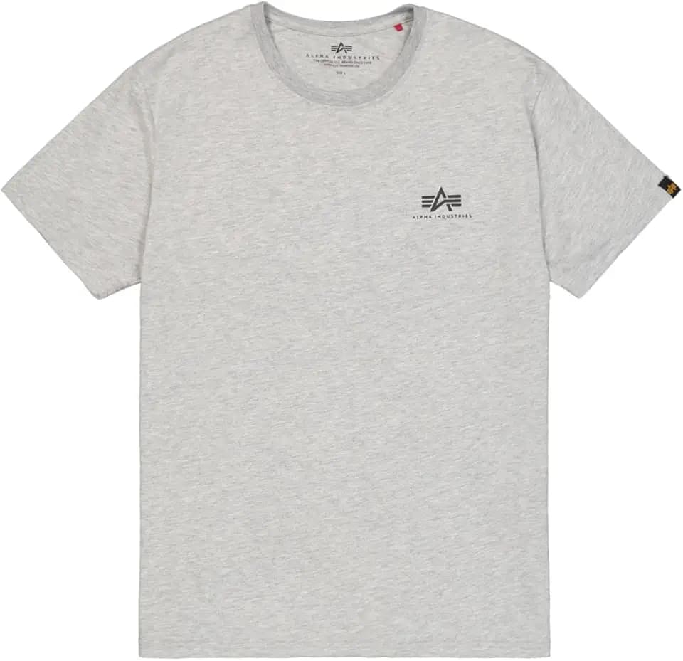 Alpha Industries Herren Alpha Industries Basic Small Logo Neon Camiseta T-Shirts mit kurzen Ärmeln