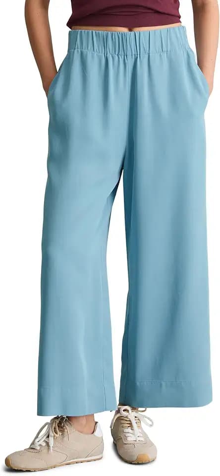 Marc OߴPolo Denim Damen Stoffhose mit elastischem Bund bequem