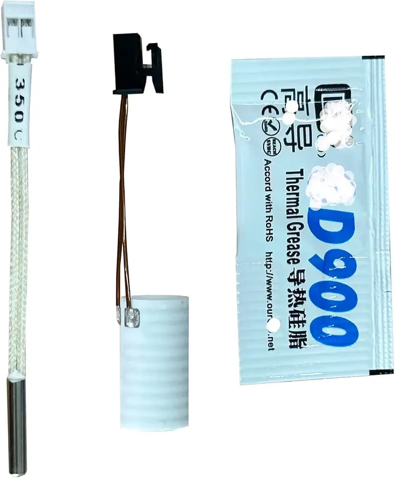 K2 PLUS Keramik Heizungsrohr 350°C Thermistor Temperatursensor kompatibel mit Creality K2 PLUS, K2 PLUS Combo 3D-Drucker Hotend Heizung Zubehör Teile