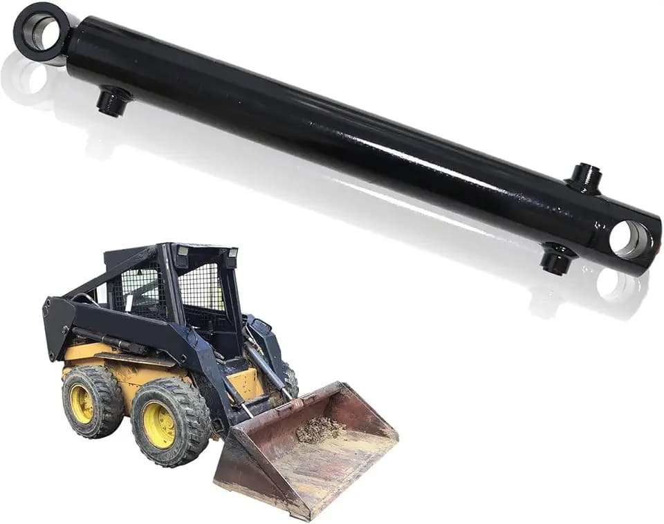 Priprilod Hydraulic Tilt Bucket Cylinder Compatible With Holland L865 LS180 LX865 LX885 L180 L185 Power Steering Cylinder # 87038982 86630358 86590829