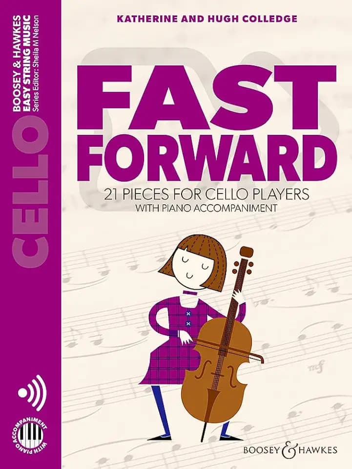 Fast Forward: 21 Pieces for Cello Players Cello Part Only with Online Audio