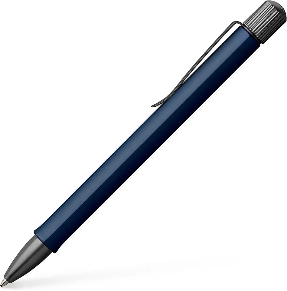 Faber-Castell - Kugelschreiber Hexo Blau Aluminium