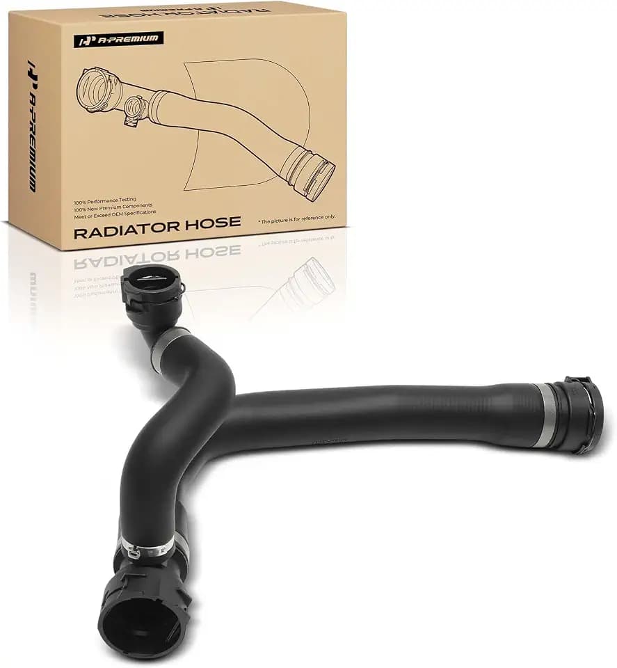 A-Premium Upper Radiator Coolant Hose Compatible with BMW
