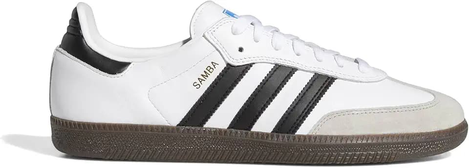 adidas Men's Samba ADV Skate Shoes - Cloud White/Core Black, Size: 5.0