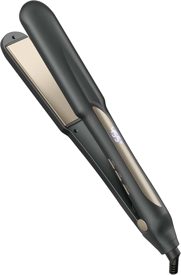 Conair Flat Iron, INFINITIPRO, Tourmaline Ceramic, Digital, 1.25"