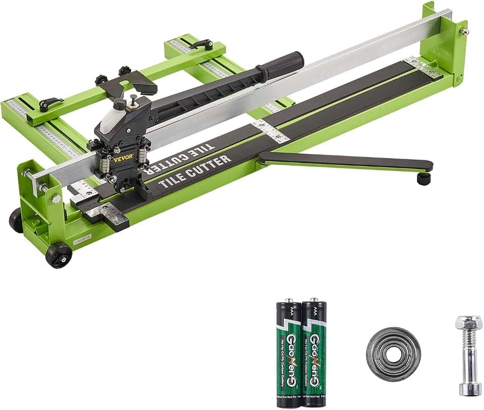 Manueller Fliesenschneider 800 mm Fliesenschneidmaschine 31.5 Zoll Geeignet für Bodenfliesen aus Porzellan und Keramika