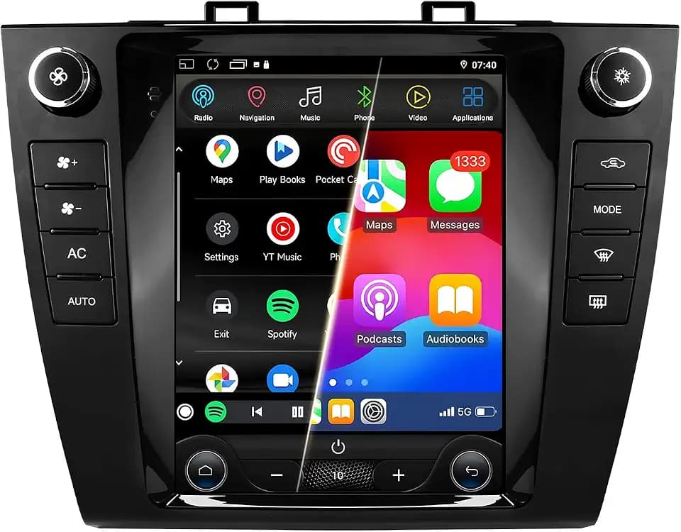 2GB+64GB Android 14 Car Radio Stereo Upgrade for Subaru Legacy Outback 2015-2019 with 10.4" HD Touchscreen Wireless Apple Carplay | Android Auto WiFi GPS Navigation Bluetooth 5.0 FM,SWC,Car Tablet