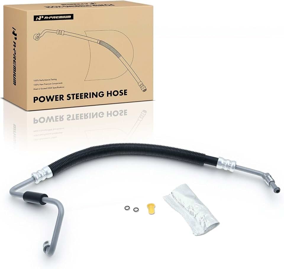 A-Premium Power Steering Pressure Hose Line Assembly, Replace 25858118