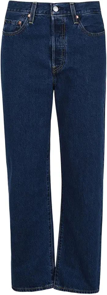 Levi's Damen Ribcage Straight Ankle Jeans