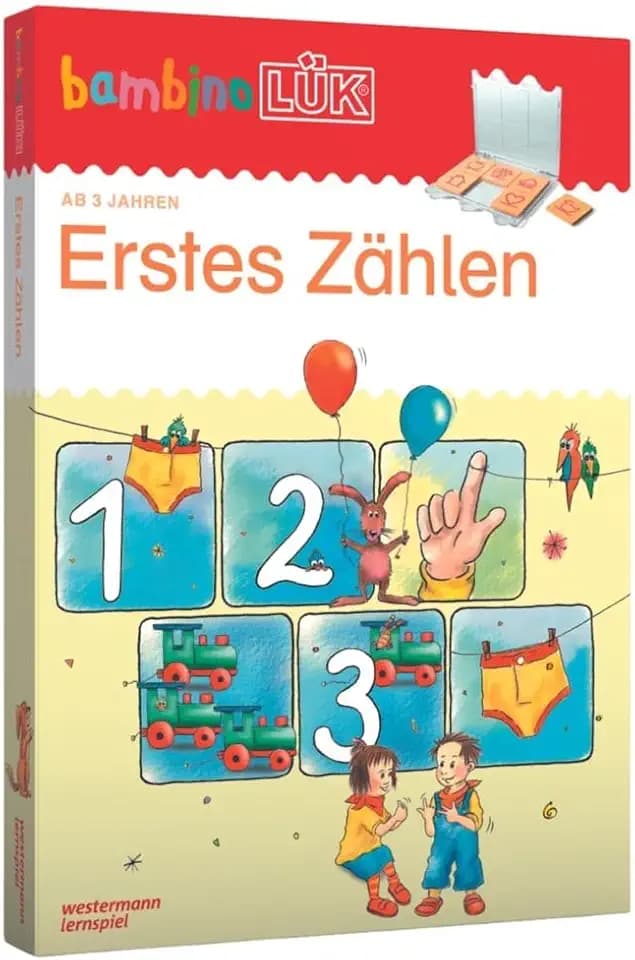 bambinoLÜK-Set: 3/4/5 Jahre Erstes Zählen: bambinoLÜK-Lösungsgerät und Übungsheft - 3/4/5 Jahre (bambinoLÜK-Sets: Kasten + Übungsheft/e)