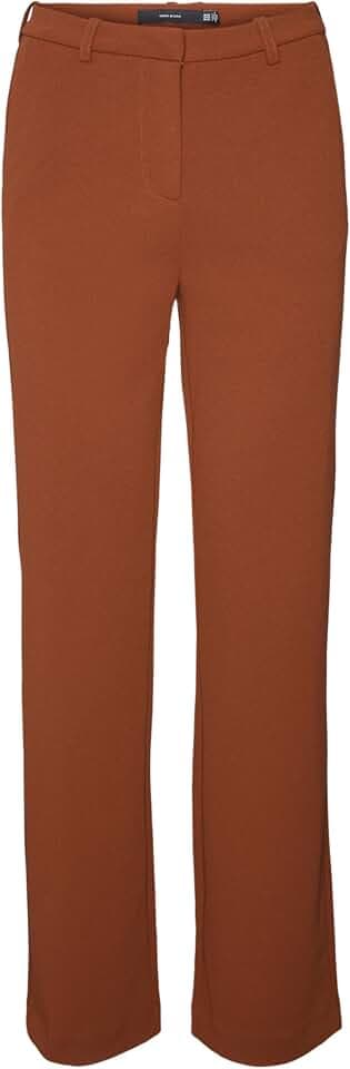 VERO Moda Damen Hose Vmzamira Mr Slim Straight Pant Ga Noos