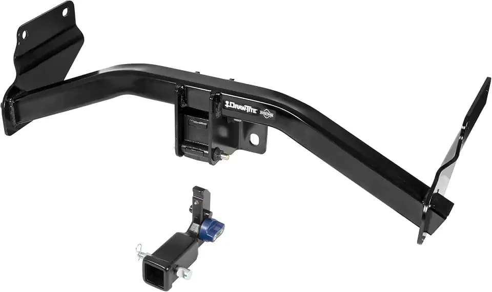 Draw-Tite 76913 Hidden Hitch® Completely Hidden Trailer Hitch 2 in. Removable Receiver, Black, Compatable with 2011-2021 Jeep Grand Cherokee, 2022-2022 Jeep Grand Cherokee WK