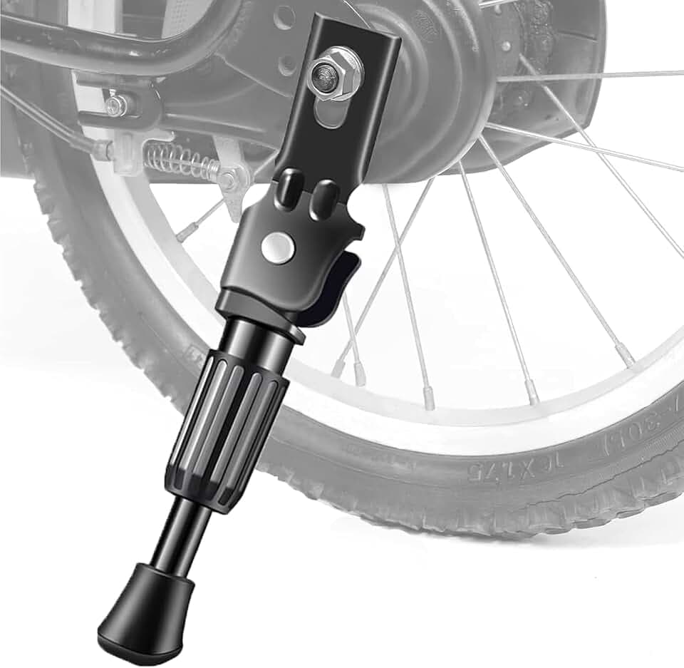 Fahrradständer 14 Zoll Fahrrad Einseitiger Stand Einstellbare Fahrradständer Fahrräder Zubehör für Sportfahrrad Mountainbikem Rennrad Fahrräder und Klapprad