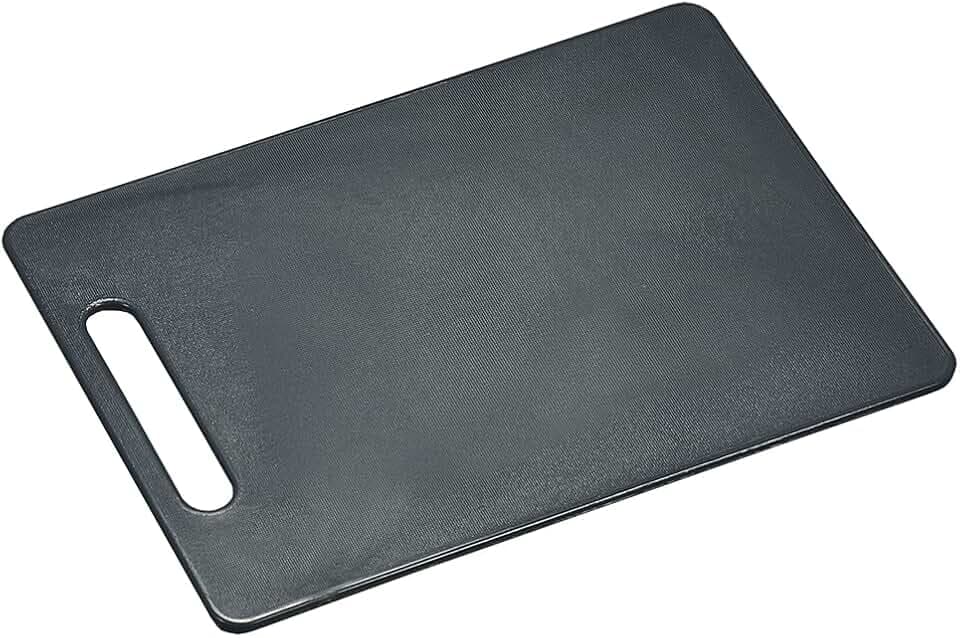 Kesper | Schneidebrett, Material: Kunststoff (PE), Maße: 34 x 24 x 0,4 cm, Farbe: Grau | 30484