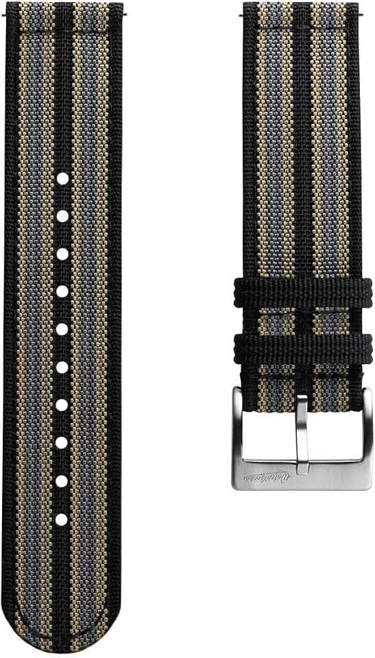 WatchGecko RidgeFlex Nylon Watch Strap