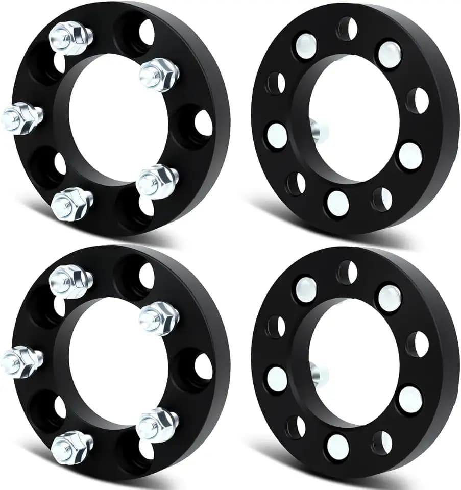 SCITOO 4Pcs 5x4.75 to 5x4.5 Wheel Adapters 1inch Bore 87.1mm Studs 12x1.5